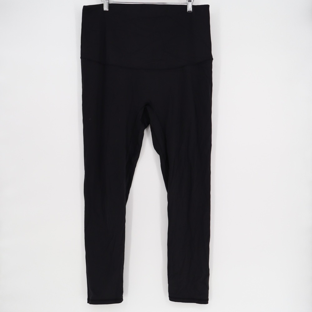 Maternity High Waisted Black Leggings XXL Stretch Comfort Over the Bump